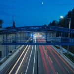 Weihnachtsverkehr auf der A7 Die A7 bei Nacht. Foto: VSN/Danny Thielemann