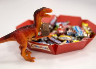 Snackosaurus, Besti und Co.: Bist du Jugendsprache-Babo? Der Snackosaurus ist 2018 nominiert für das Jugendwort des Jahres. Foto: Tobias Zuttmann