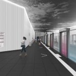 U5: Baubeginn nicht vor 2023? Funktionalität und Ästhetik: Das Liniendesign der U5. Foto: HOCHBAHN