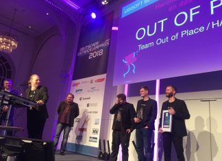 HAW-Studenten gewinnen Entwicklerpreis Mit Out of Place haben vier HAW-Studenten beim Deutschen Entwicklerpreis abgeräumt.