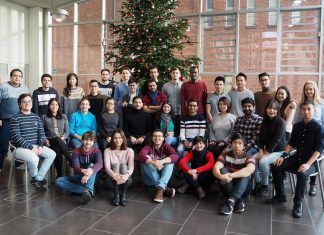 “Ein Stipendium ist ein Zeichen der Anerkennung” Studierende mit Stipendium des Wintersemesters. Foto: Ingrid Weatherall.