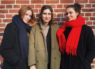 Medien-Podcast: Stirbt Print? FINK about Media - Podcasterinnen Anika, Jana & Luisa (v.l.)