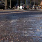 Glatteis auf Hamburgs Straßen Auf Hamburgs Straßen ist es glatt. Foto: Melina Mork