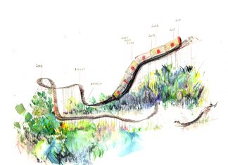 Wirtschaft stärken durch Bus und Bahn zum Nulltarif Seit 2006 steigen die Fahrpreise für den ÖPNV stark an. Illustration: Xiyu Tomorrow