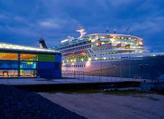 Neues Kreuzfahrtterminal in der HafenCity Hamburg Cruise Center Kreuzfahrtterminal 1