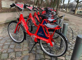 Das Stadtrad ist zurück Am 31.01.2019 wird das neue Stadtrad in Betrieb genommen. Foto: Luisa Höppner