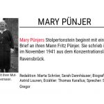 Stolpertonstein-Mary-Pünjer