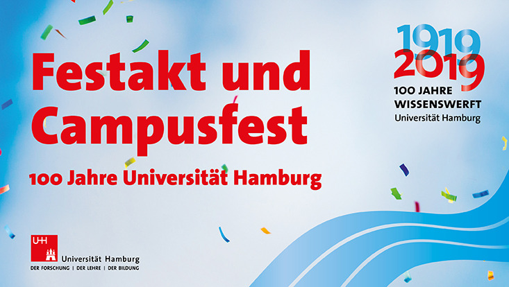 Campusfest 100 Jahre Uni Hamburg