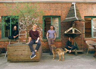 Museum vor–gänge öffnet seine Tore Das Kernteam des Projektes: Lisa, Andreas, Dr. Stephan Fender und Lisa. (v. l. n. r.) Foto: Lisa Marie Fechteler