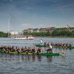 Paddeln für einen wohltätigen Zweck