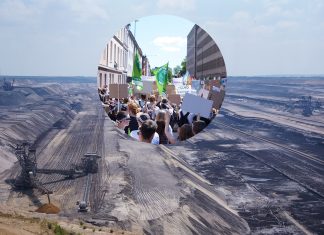 “Fridays For Future” an Europas größter CO2-Quelle Tagebau Garzweiler und Fridays For Future Demo