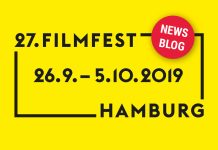 Kino für alle: Der Filmfest-Newsblog Logo Filmfest hamburg 2019 mit Newsblog-Button.