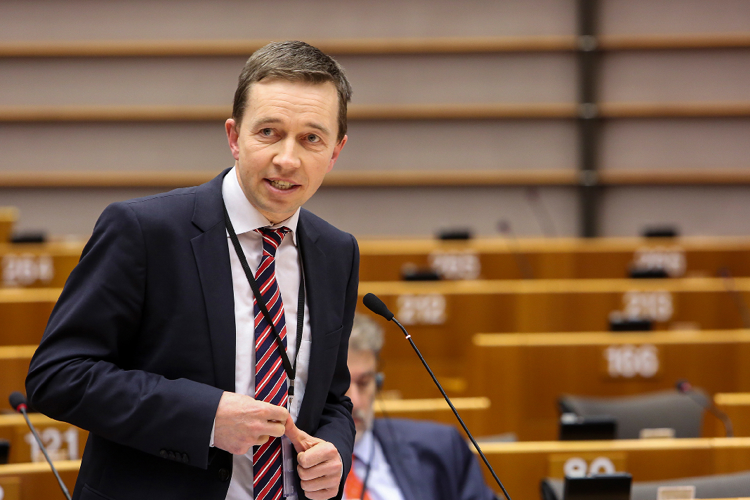 Bernd Lucke im Europaparlament