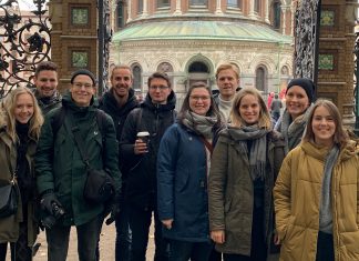 Moin und Privet aus dem Russlandbüro von FINK.HAMBURG Zehn Studierende in St. Petersburg