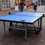 Ottensen ist autofrei: Das sagen die Anwohner und Ladenbesitzer Eine Tischtennisplatte in Ottensen