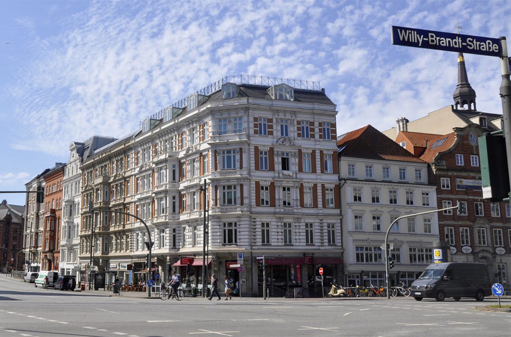 Willy-Brandt-Straße in Hamburg-Mitte. Foto: Pixabay