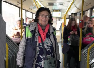 What is your job in matter of transportation? – Conductors – Кондуктор Portrait of Elena Platitsina