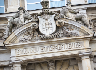 IS-Unterstützung: Bewährungsstrafen für Familie Strafjustiz-Gebäude-Hamburg-Oberlandesgericht