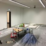 Lernraum bei der Renovierung