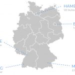 Die fünf deutschen Städte mit dem größten Carsharing-Angebot. Grafik erstellt von Nina Maurer mit Piktochart.
