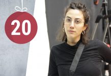 “Am Anfang war ich wegen der Geschenkekultur hier nervös” Maya Lynne Adar ist Gaststudentin aus Israel und verbringt in ihrem Auslandssemester Weihnachten zum ersten Mal in Deutschland. Foto: Lea Zurborg