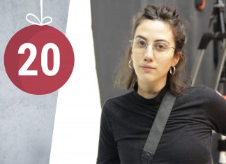 “Am Anfang war ich wegen der Geschenkekultur hier nervös” Maya Lynne Adar ist Gaststudentin aus Israel und verbringt in ihrem Auslandssemester Weihnachten zum ersten Mal in Deutschland. Foto: Lea Zurborg