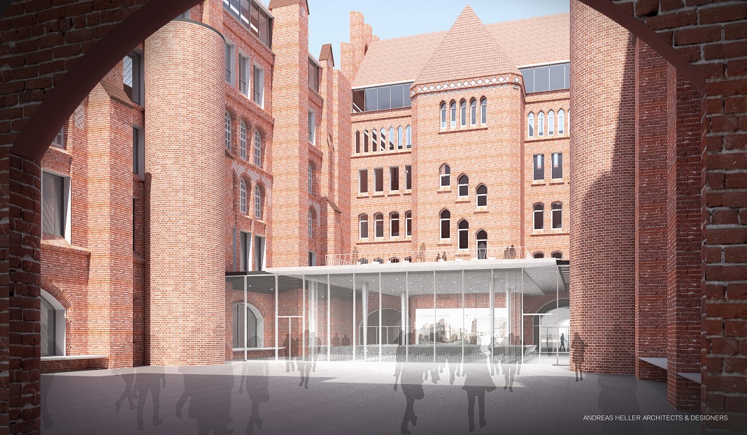 Visualisierung des neuen Campus der Uni Hamburg.