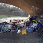 Helft Obdachlosen – nicht nur im Winter! Obdachlose Hamburg Obdachlosenhilfe Obdachlosenschlafplatz St. Pauli