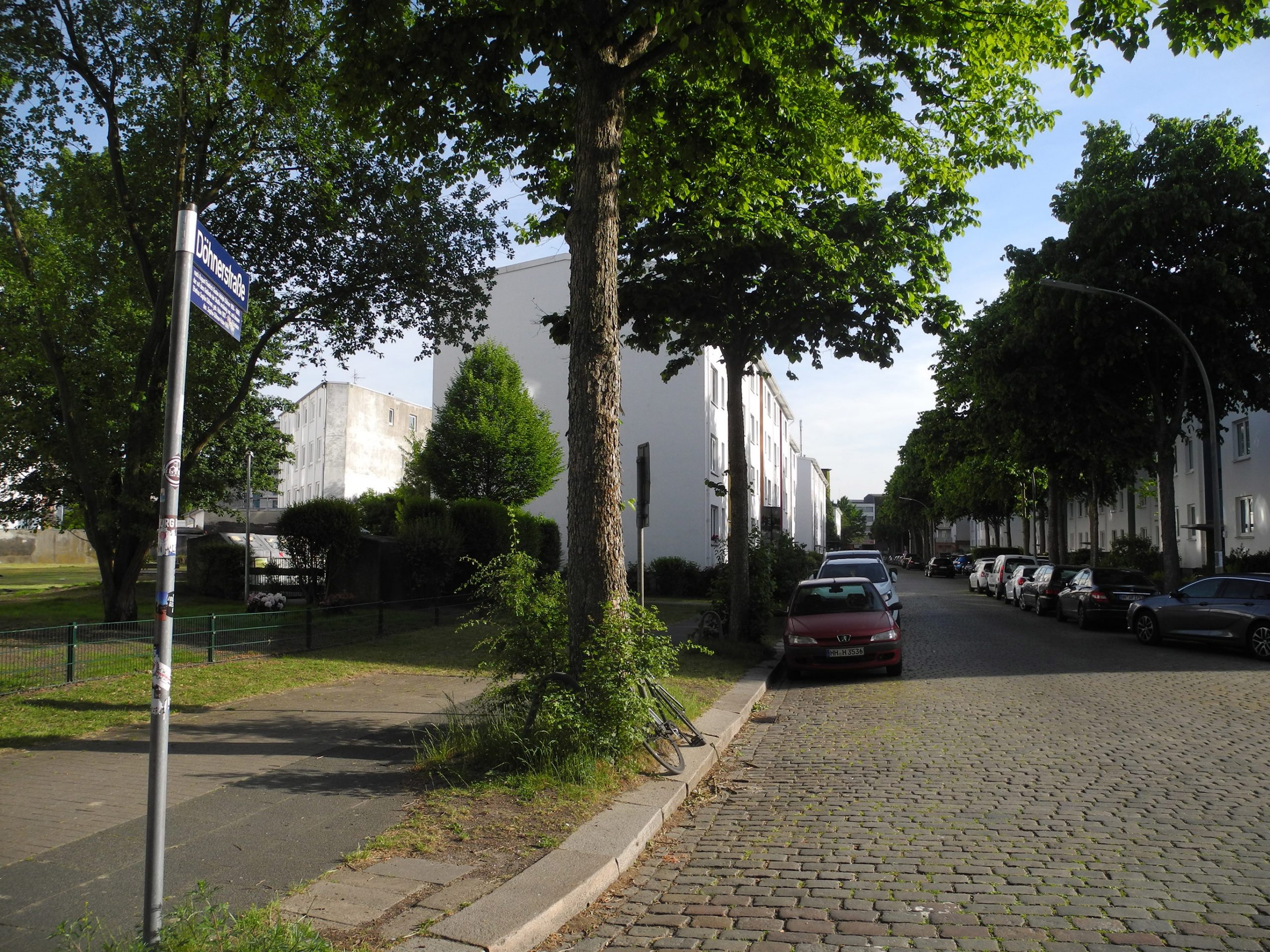 Die Döhnerstraße in Hamm