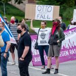 Bismarck-Denkmal: Proteste gegen Sanierung bismarck_denkmal_demonstration_hamburg