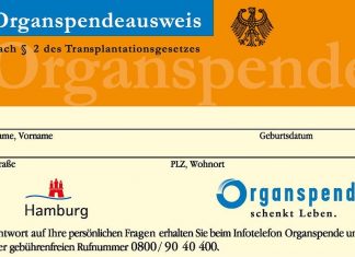 Die Entscheidungslösung – Eine gute Wahl? Organspendeausweis