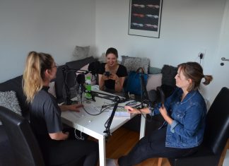 FINK Funk: Wie werde ich FINK-Redakteur*in? Aniko, Eva und Chiara sprechen über die Bewerbung am Podcast-Tisch