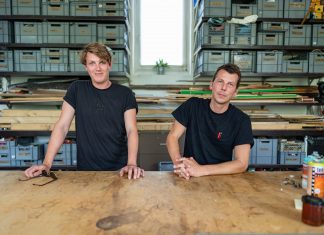 “Kreativität hat einen höheren Stellenwert bekommen” Felix und Marc in ihrem Atelier