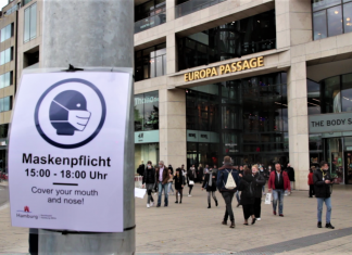 So denken Hamburger*innen über die erweiterte Maskenpflicht Maskenpflicht Hamburg vor Europapassage