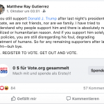 Matthew FB Post, If anyone Still supports