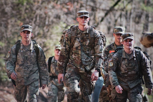 Vier Soldaten der US-Army