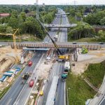 Vollsperrung der A1 am Wochenende Baustelle an der A1. Die Brücken der B5 werden erneuert