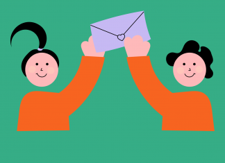 Worte schenken – Briefe schreiben Briefaktion, Worte schenken, Briefe schreiben Teaser Illustration