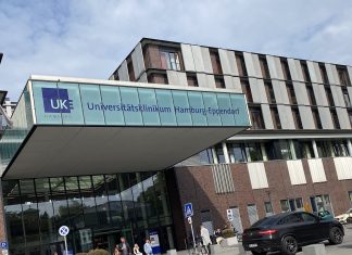 Verluste durch Corona: UKE erhält 17,4 Millionen Euro Das UKE erhält weitere Gelder aus Corona-Sondermitteln. Foto: Wikimedia Commons/HAW-JOKU