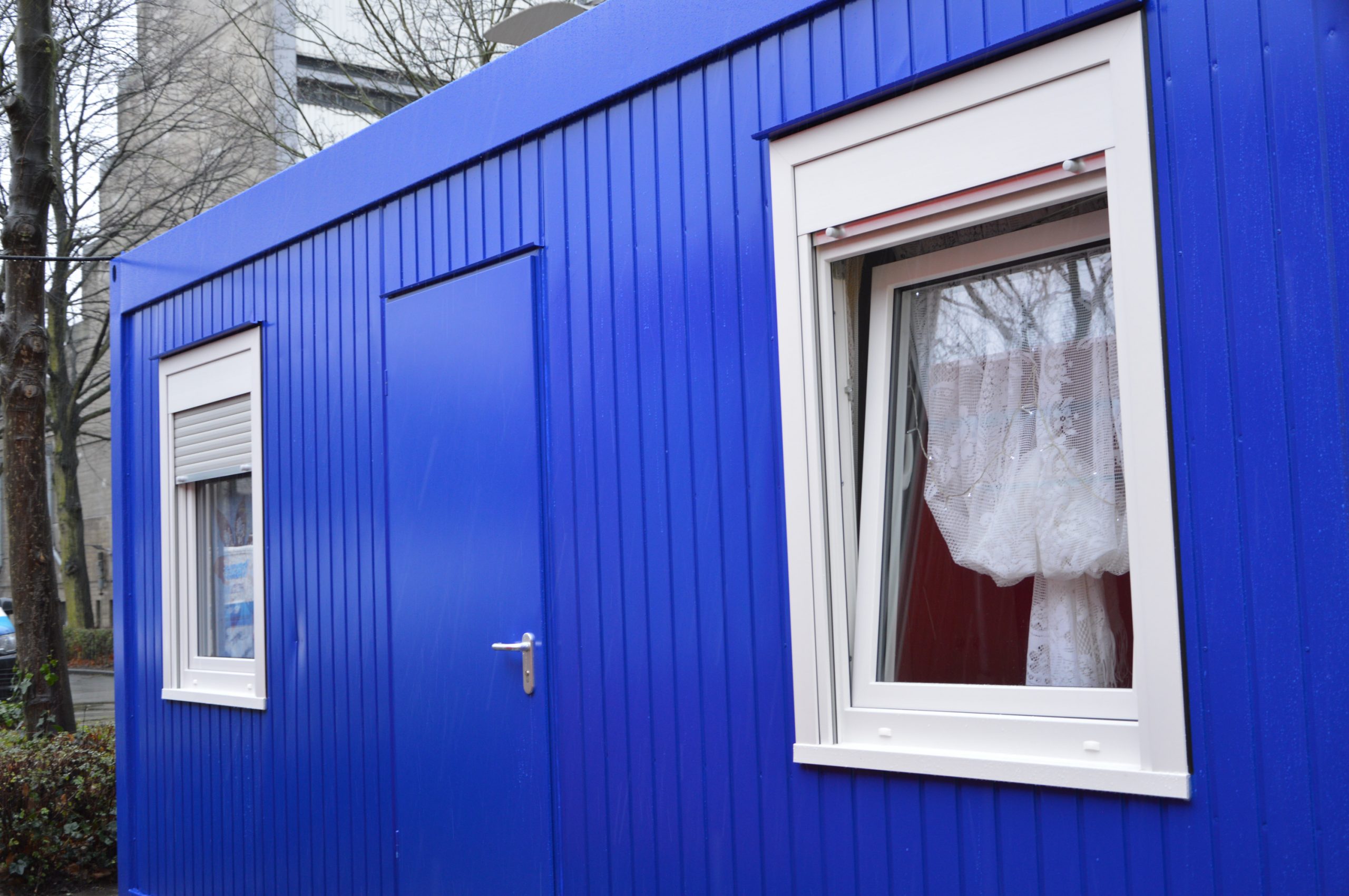 Das Containerprojekt für obdachlose Frauen. Foto: Maja Andresen