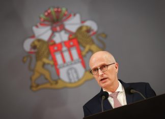 Tschentscher fordert schärfere Corona-Maßnahmen Büregermeister Peter Tschntscher spricht sich für schärfere Corona-Maßnahmen aus.