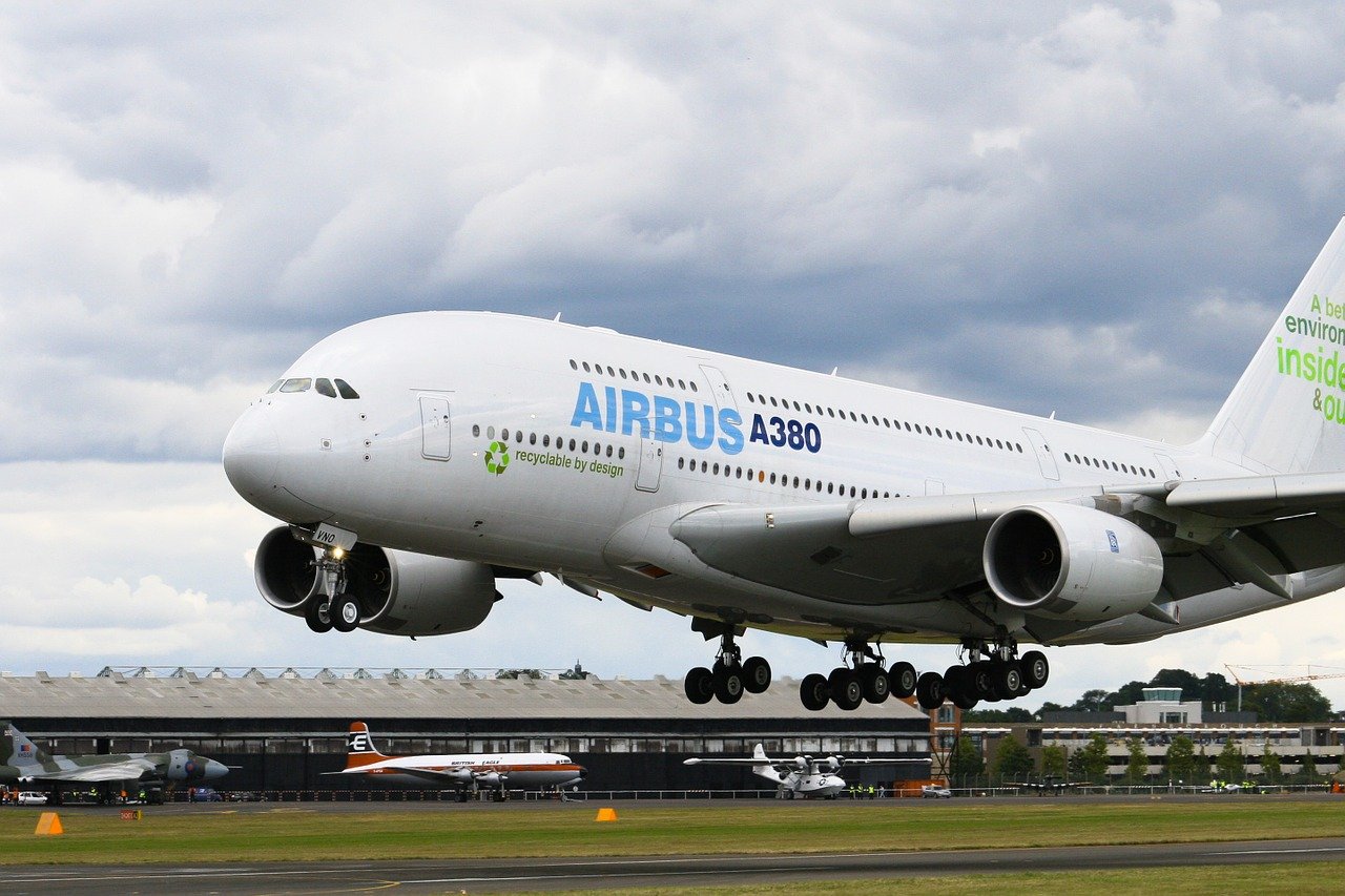 Airbus Flugzeug startet