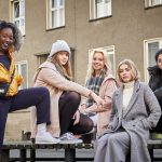 “Druck” in Dauerschleife Die Druck-Girlgang: Sam, Hanna, Kiki, Mia und Amira. Foto: ZDF/Bantry Bay/Gordon Muehle