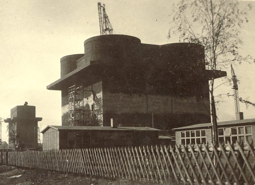 Energiebunker Bau 1943