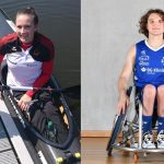 Podcast Paralympics Titelbild Luc Weilandt und Edina Müller