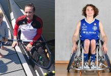 “Paralympics wären schön, aber nicht um jeden Preis” Edina Müller mit ihrem Sohn und Luc Weilandt waren im FINK-FUNK-Podcast zu Gast. Fotos: Privat/Michael Schwartz