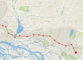 Mit der U2 durch Hamburg: Eine Fahrt der Gegensätze Die Strecke der U2 durch Hamburgs verschiedene Stadtteile