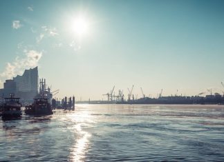 Sonne satt zum Start in die Woche Frühling Wetter Hamburg