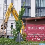 Abriss des Restaurants Maharaja