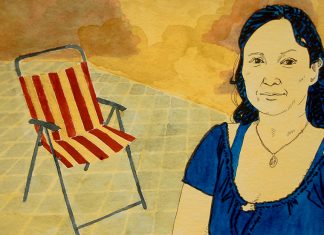 Die Klönschnackbank: Gemütlich plaudern in Dulsberg Ein Portrait von Carolina Gonzalez-Schultchen, die Initiatorin der Klönschnackbank in Dulsberg